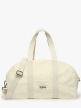 Schoudertas Velours Ribfluweel Hindbag Beige velours V